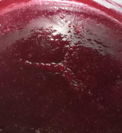 Пюре из яблока со сливой