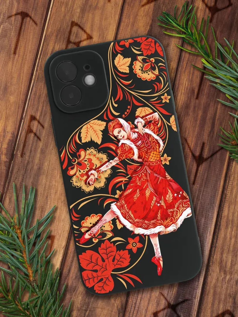 Чехол на iPhone 12 с принтом