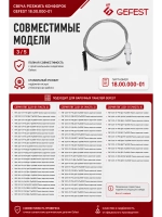 Свеча розжига конфорок Gefest 18.00.000-01 4 штуки
