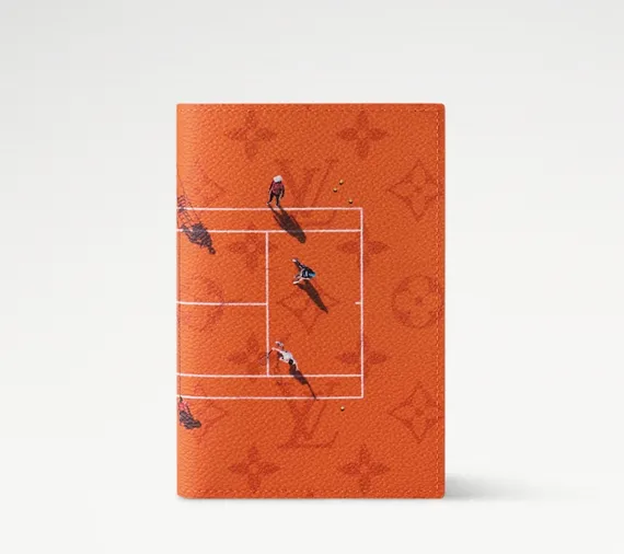 Обложка для паспорта Louis Vuitton Passport Cover Tennis Clay