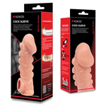Насадка Cock Sleeve телесная TPE KOKOS CS-008-M