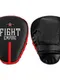 Лапа боксёрская FIGHT EMPIRE PRO, 1 шт., цвет чёрный/красный