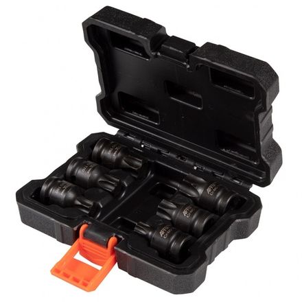 Цена на AFFIX (AF00742006C) Набор ударных торцевых насадок 1/2", TORX, Т55-Т100 мм, L = 44 мм, 6 предметов