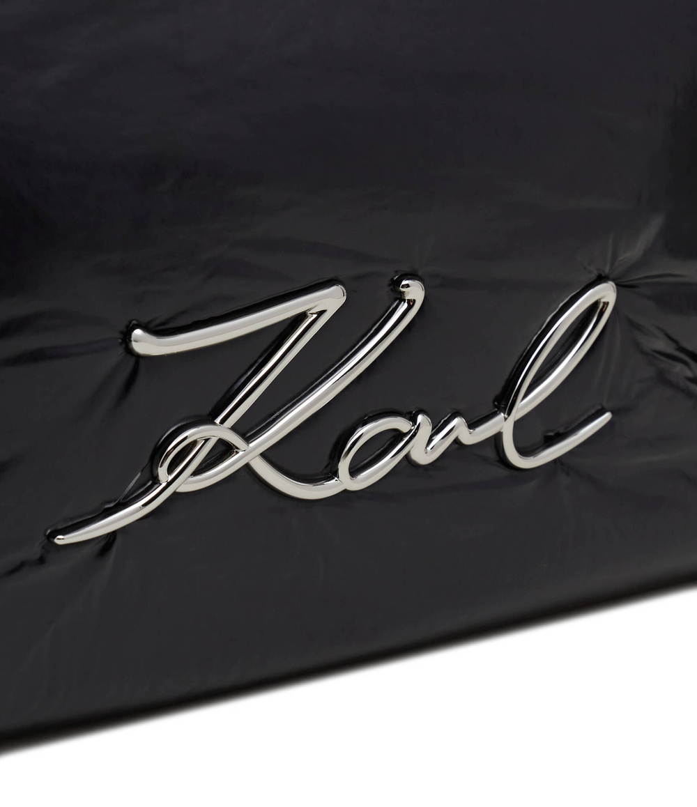Сумка-шопер k/signature soft md tote Karl Lagerfeld - черный(236W3003)