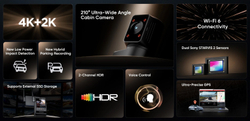 Viofo A329S 2CH IR с GPS, WIFI и двумя камерами