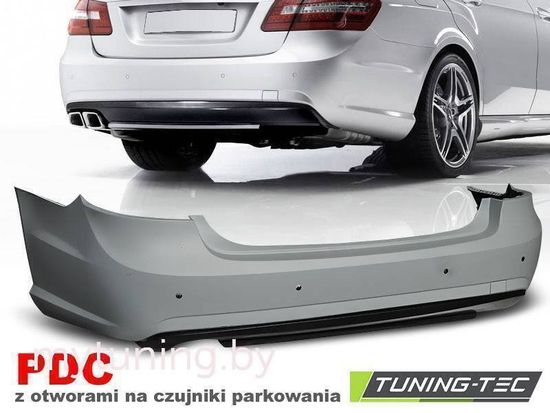 Задний бампер AMG для Mercedes E W212 W1
