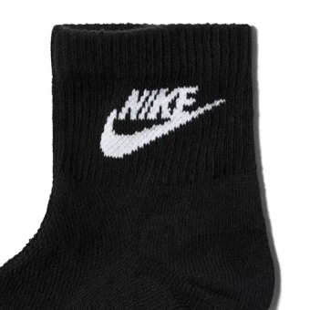 Теннисные носки Nike Everyday Elevated Ankle 3P - black