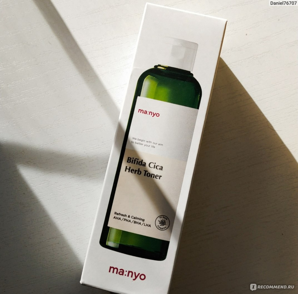 Manyo Bifida Cica Herb Toner Успокаивающий тоник для чувствительной кожи