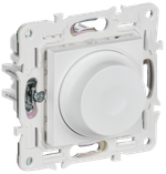 SKANDY Светорегулятор поворотный 600Вт SK-D01W арктический белый IEK