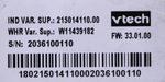 Модуль управления стиральной машины Indesit IWSD 6105 B (CIS).L