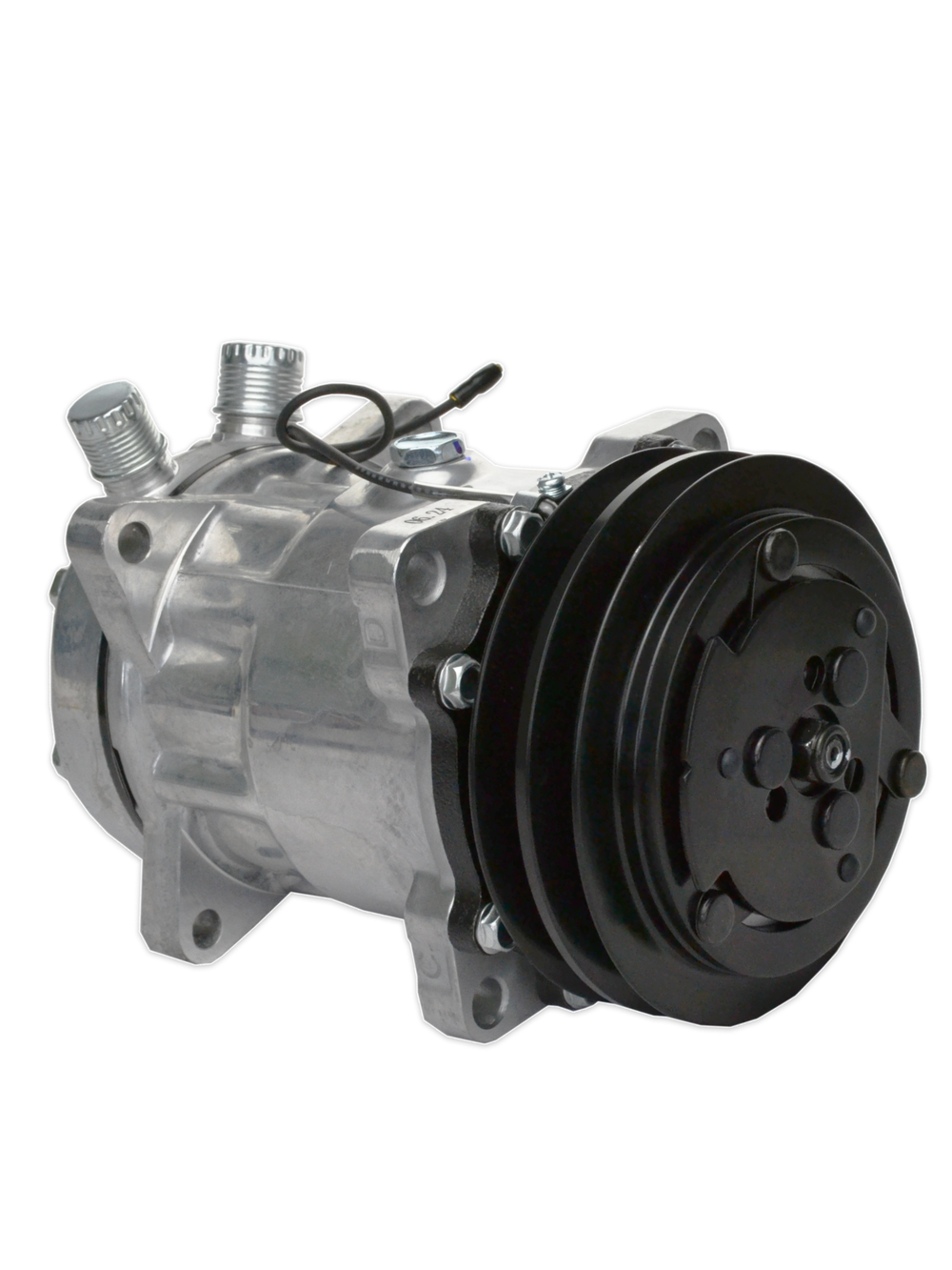 Компрессор 5H14 A2 12V вертикальные выходы для автокондиционеров и рефрижераторов