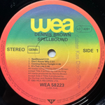 Dennis Brown ‎– Spellbound (Германия 1980г.)