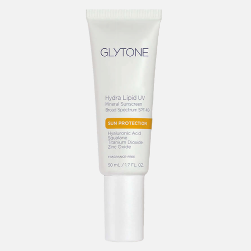 GLYTONE Минеральный солнцезащитный крем SPF 40+ Hydra Lipid UV Mineral Sunscreen BS SPF 40+, 50 мл