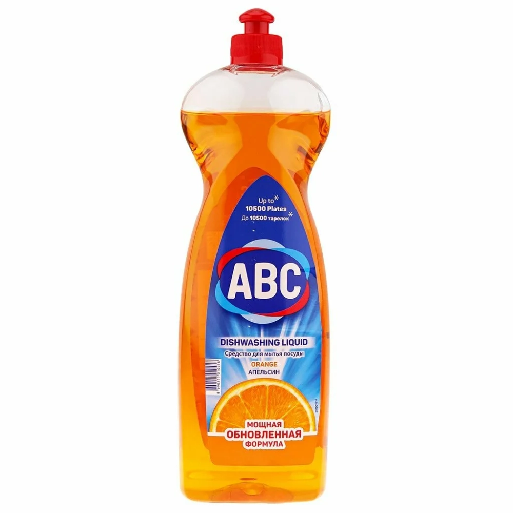 ABC Cредство для мытья посуды Апельсин 750г