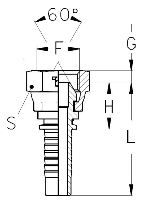 Фитинг DN 32 BSP (Г) 1.1/2
