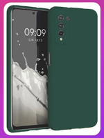 Мягкий Soft Touch чехол из силикона для HUAWEI HONOR 10X LITE / P SMART 2021 с бархатной подкладкой