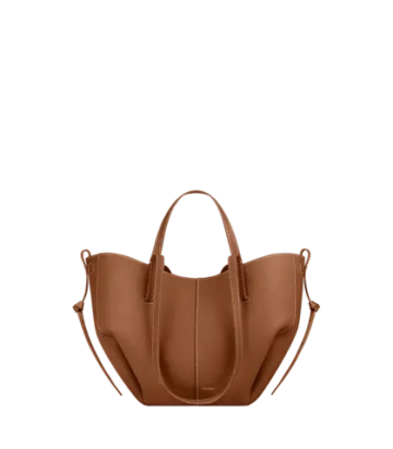POLENE СУМКА CYME MINI, ЦВЕТ ВЕРБЛЮЖЬЕЙ ШЕРСТИ