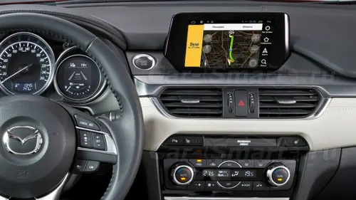Навигационный блок для Mazda6 2015-2018 (Mazda Connect) - Parafar PFB984 на Android 9, и