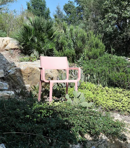 Стул Trill Armchair розовый