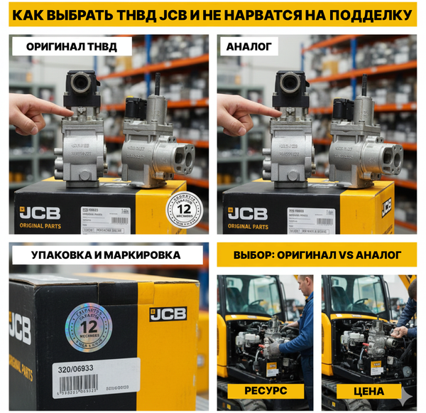 Как выбрать ТНВД JCB (320/06933, 320/06951) и не нарваться на подделку Как выбрать ТНВД JCB (320/06933, 320/06951) и не нарваться на подделку