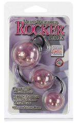Три вагинальных шарика розовых ROCKER BALLS