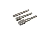Набор адаптеров для торцевых головок 3 шт., 1/4", 3/8", 1/2" Sturm! — фото 1