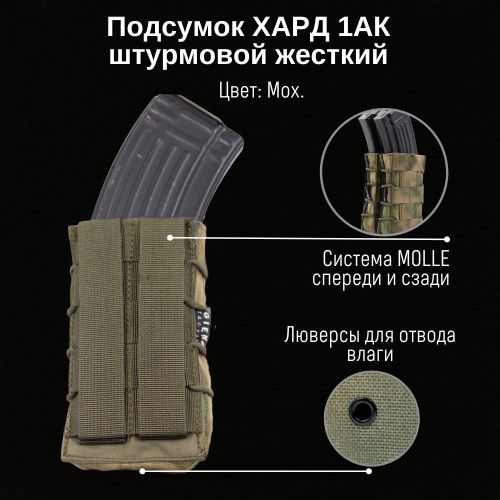 Тактический подсумок 1АК ХАРД, GIENA Tactics
