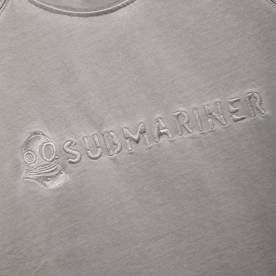 TSHRT_VNTG_GMD Basic Logo Grey