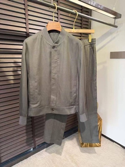 Льняной костюм Zegna