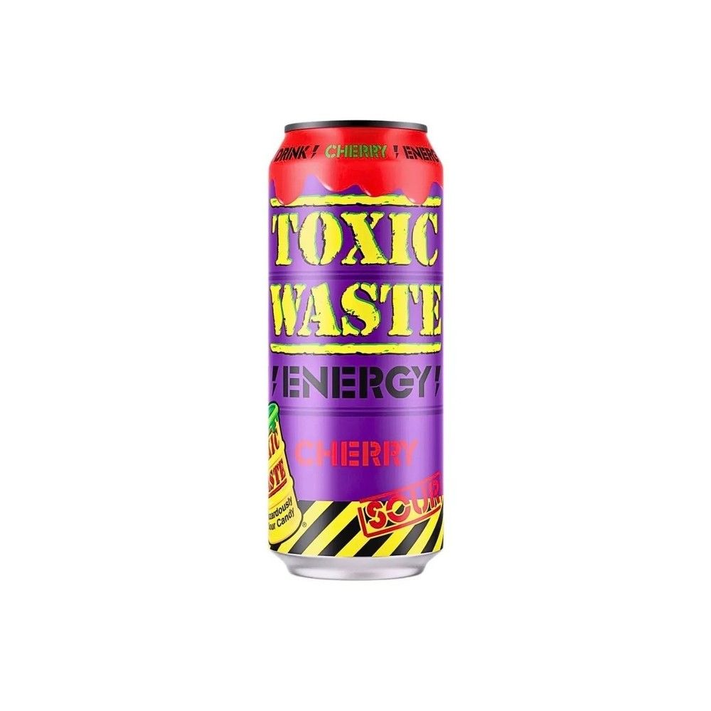 Напиток газированный Toxic Energy Cherry 0.500мл