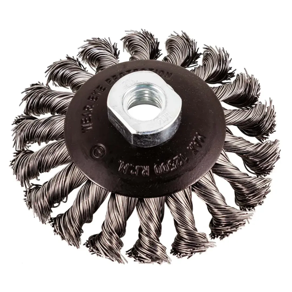 Кордщетка дисковая 75мм RockForce##Rock FORCE RF-BWD103