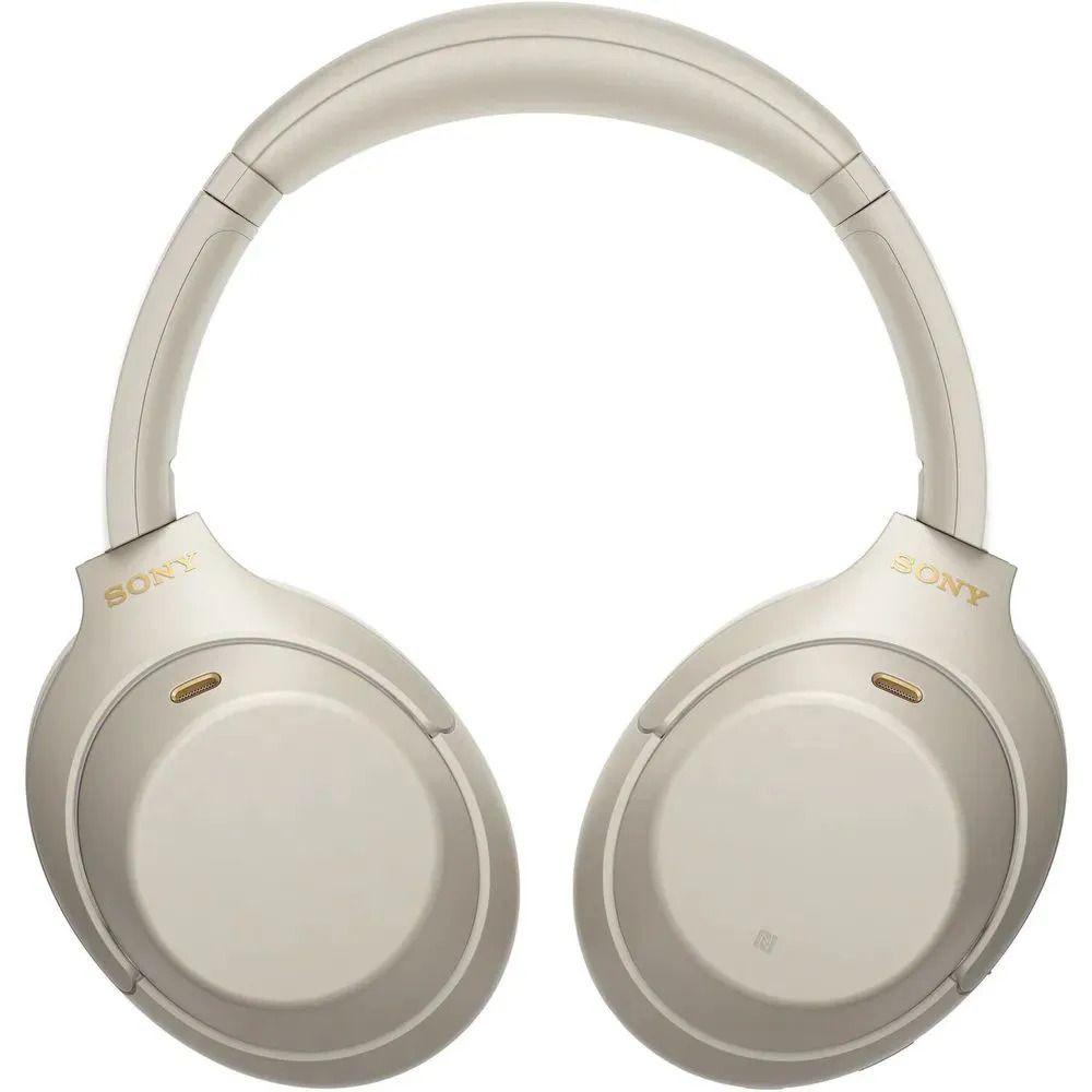 Беспроводные наушники Sony WH-1000XM4, серебряный