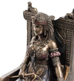 Veronese WS-468 Статуэтка «Египетская царица на троне»