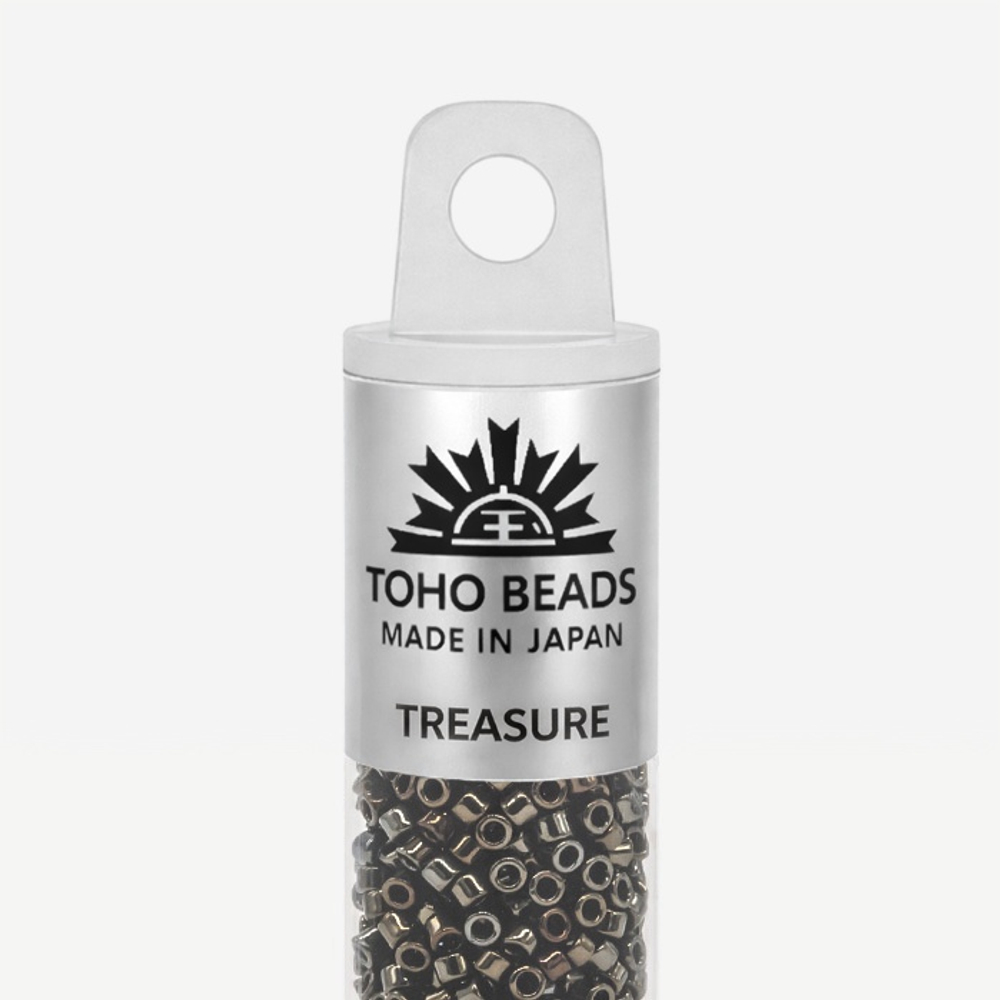 Японский бисер TOHO Treasure (№83), металлизированный, непрозрачный глянцевый