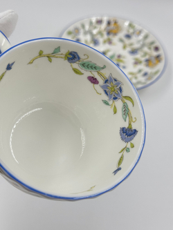 Чайная пара Minton, Haddon Hall blue