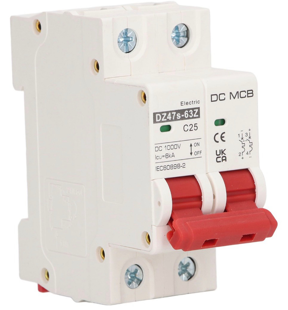 DC1000V C25 2P 6kA