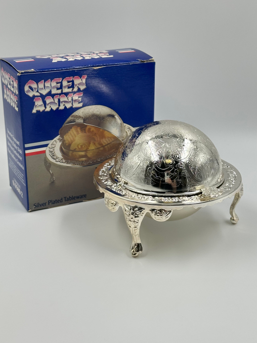 Икорница/маслёнка Queen Anne