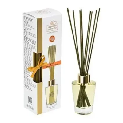 Ароматический диффузор в стеклянном флаконе 90 мл,»№17 Orange wood» AROMA REPUBLIC