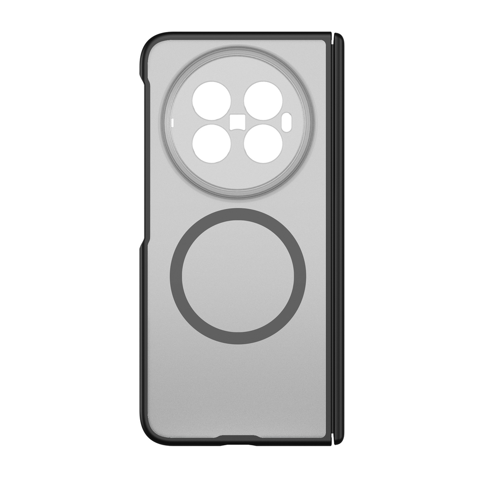 Усиленный чехол с черными рамками и с MagSafe для vivo X Fold 6, серия Expn Series Magnetic от Dux Ducis