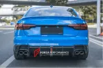 Карбоновый обвес для AUDI A4 S4 B9 2020+ Ауди аэродинамический обвес