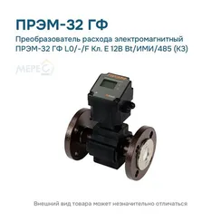 Преобразователь расхода электромагнитный ПРЭМ-32 ГФ L0/-/F Кл. E 12В Bt/ИМИ/485 (К3)