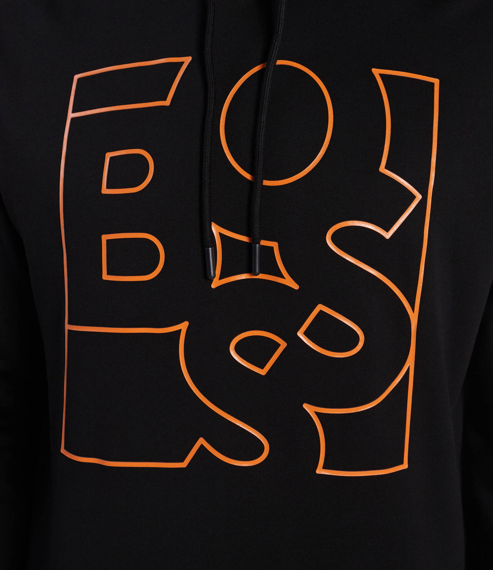 Худи weboxy BOSS ORANGE - черный(50477519)