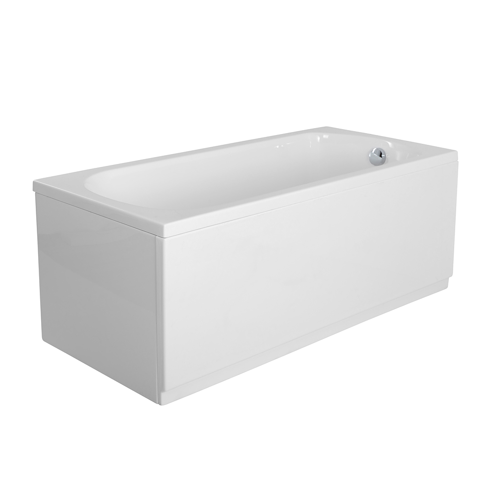 Ванна акриловая Cezares ECO-155-70-41-W37 с ножками LEG-KIT-150