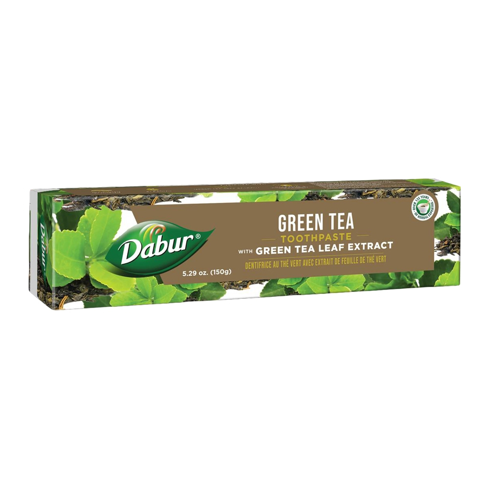 DABUR Toothpaste Green Tea Зубная паста (с экстрактом зеленого чая) 100мл