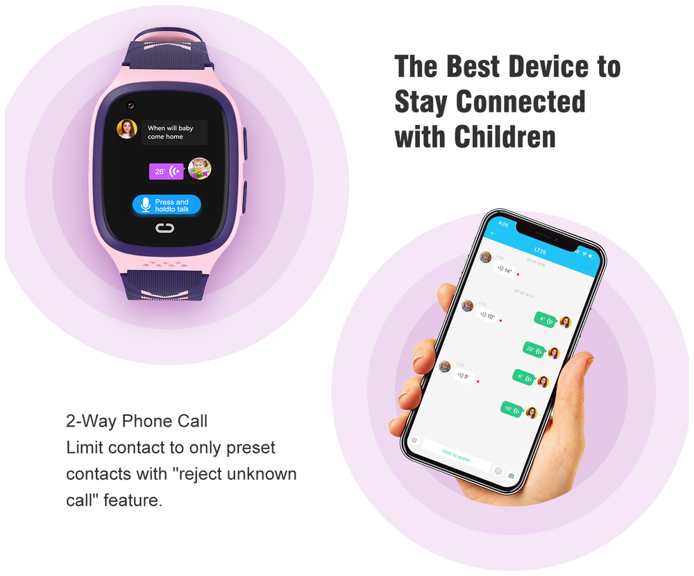 Детские умные часы Smart Baby Watch LT31E, голубой