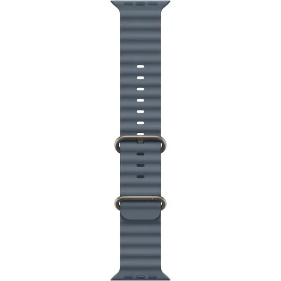 Умные часы Apple Watch Ultra 3 49 мм Natural Titanium Ocean Band Якорный Синий Anchor Blue