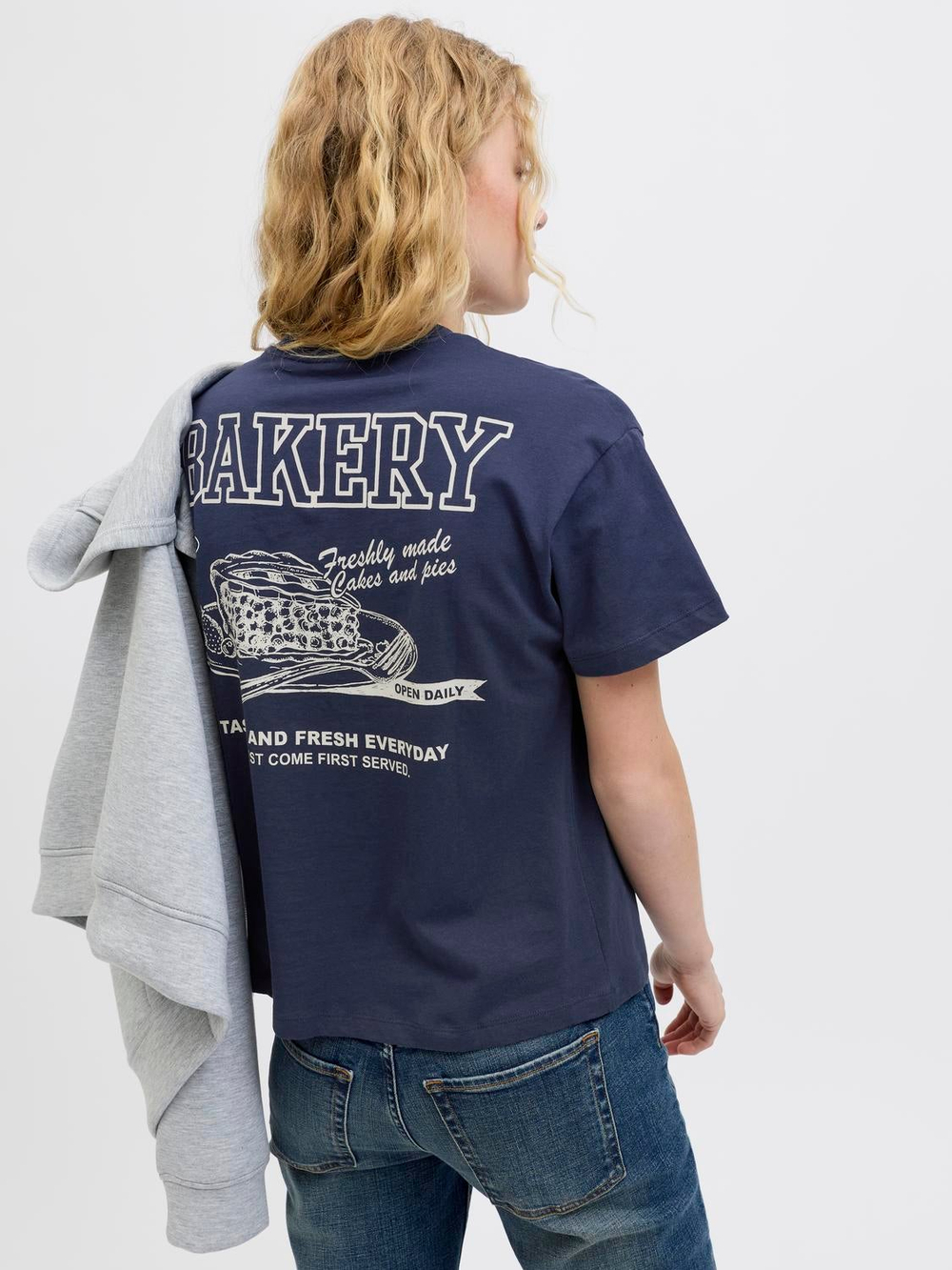 Женская футболка с круглым вырезом и принтом Lucy - Jack & Jones