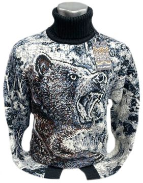p-p 54-58. Pulltonic из шерсти и кашемира "Хозяин Тайги". BATAL