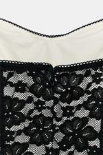 КОРОТКОЕ КРУЖЕВНОЕ ПЛАТЬЕ — ZARA