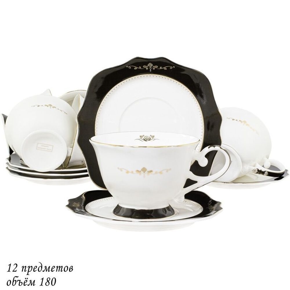 Lenardi 109-037 Чайный набор 12пр. 180 мл RICH в под.уп.(х6)